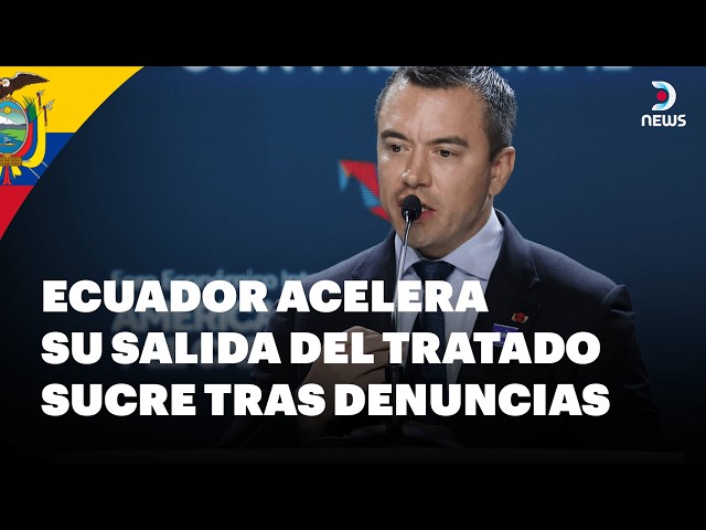 🇪🇨 Controversial Sucre Treaty back at the center of scandal over alleged multi-million dollar lau...