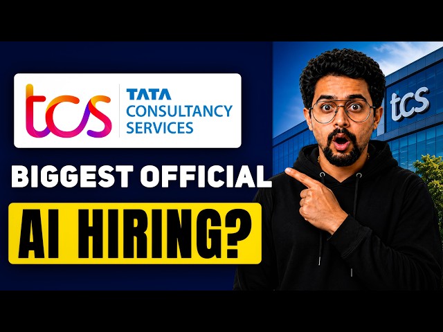 TCS AI Careers Hiring 2026 🔥 2–4 Years Experience | Eligibility, Assessment & Interview