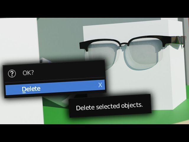 press X to delete the default cube