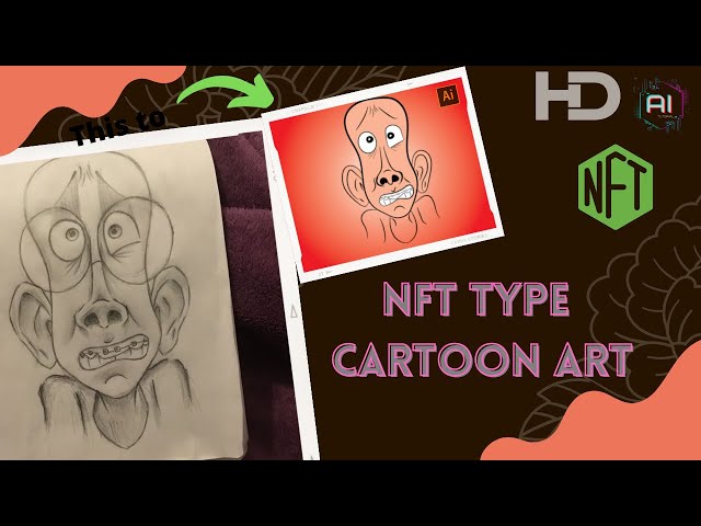 NFT ART ADOBE ILLUSTRATOR Time Lapse #TutorialAI