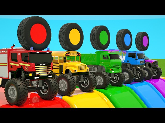 Canciones Súper Sencillas - Dos versiones de la canción "Baby Shark" - Estudiando los colores de ...