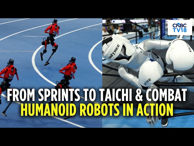 WATCH: China’s Robot Games: Humanoids Race, Battle & Perform Taichi | Beijing Robot Games | N18G