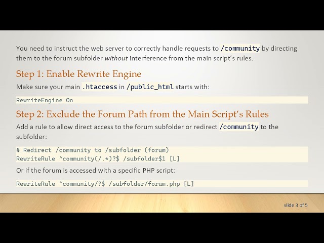 How to Use .htaccess to Run Two PHP Scripts on the Same Site