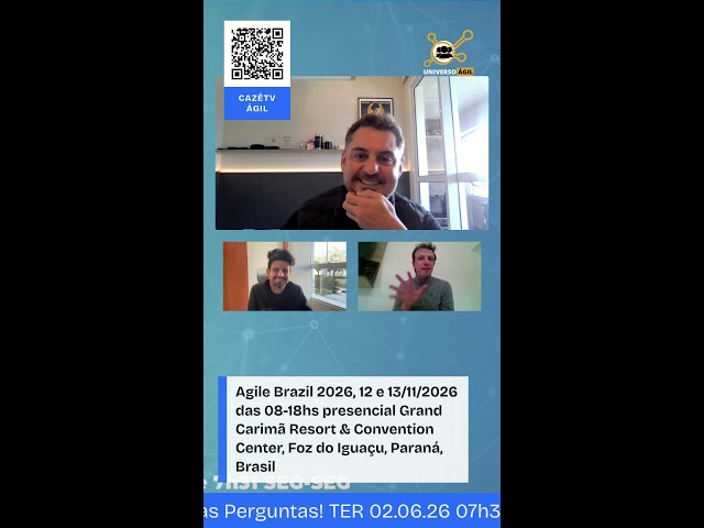 #JornadaÁgil EP1940 Agile Brazil 2026: O que é? Onde, Quando, Por Que? Agilize suas Perguntas!