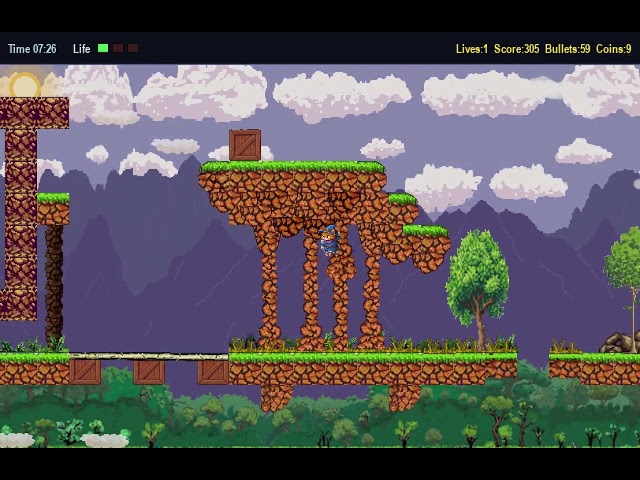 Making videogames in Python and Pygame: Harry the magic cat (wip 9)
