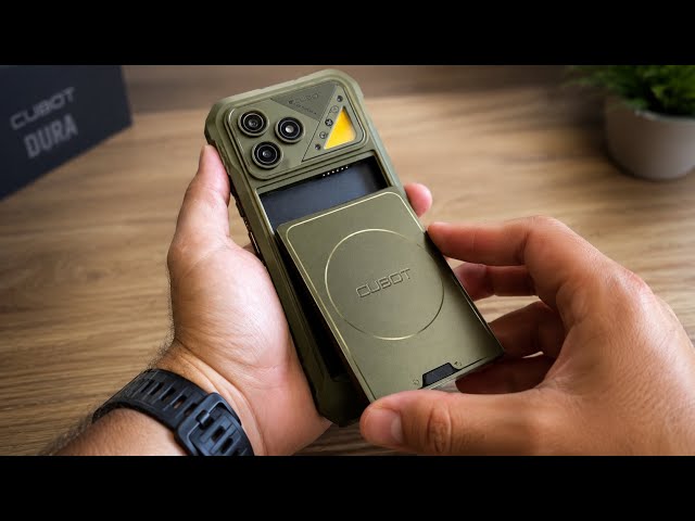 CUBOT DURA: The battery is SWAPPABLE! 🔋 Finally a different kind of phone?