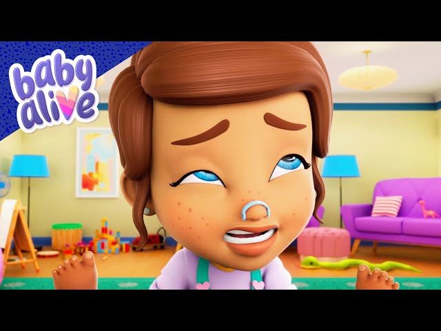 Baby Alive Official 💩 Charlie's Smelly Nappy Changing  💫 Kids Videos 💕