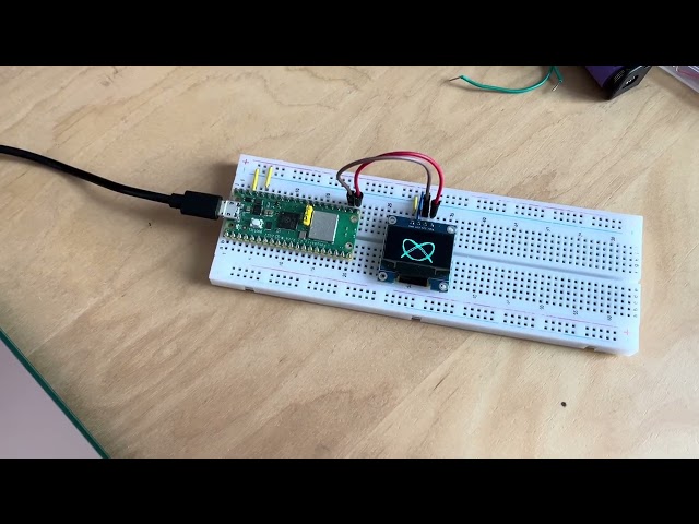 Lissajous pattern on OLED with micropython