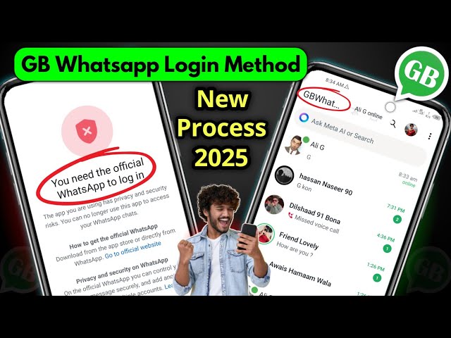 GB Whatsapp Login Problem Solution 2025 | You need the official whatsapp to log in Problem 2025