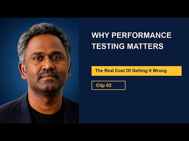 Why Skipping Performance Testing Can Cost Millions — Real Interview Answer