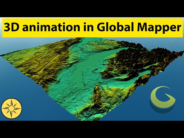 Create a 3D fly-through in Global Mapper