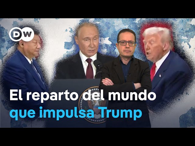 What is the new world order divided into three spheres of influence that Donald Trump is promoting?