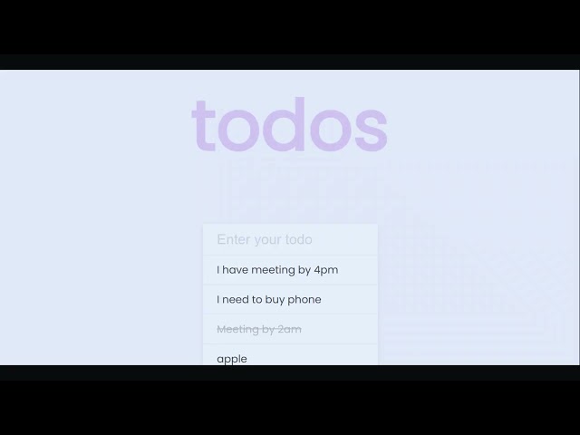 How To Create Todos List Using HTML CSS AND JAVASCRIPT