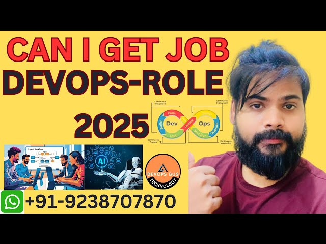 CAN I GET JOB IN DEVOPS 2025 || #devopsbustechnology #devopsjobs #devopsengineering