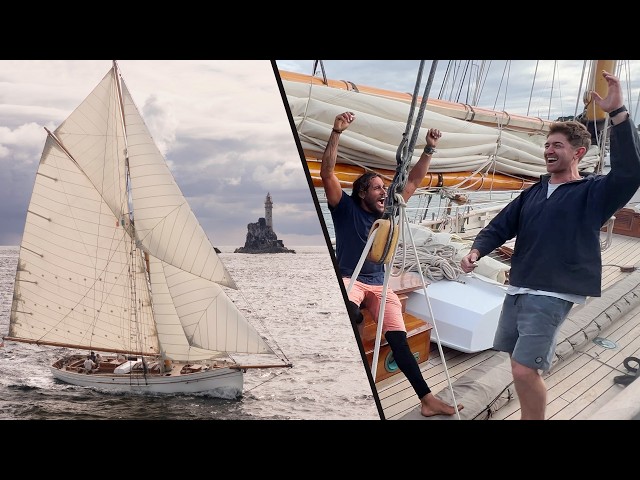 Tally Ho completes her Atlantic Crossing at the Fastnet Rock!