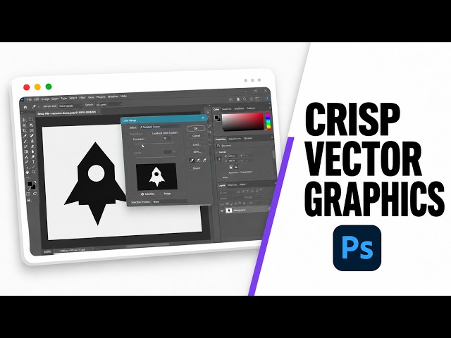 How to Vectorize an Image in Photoshop (Create an Editable Path)