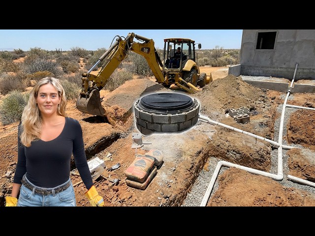 Installing Our Own Bio Septic System (Start to Finish)
