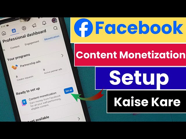 How to Setup Content Monetization on Facebook | Facebook Content Monetization Setup 2026