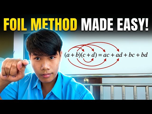 FOIL Method Made EASY! 🔥 Master Binomial Multiplication in Minutes
