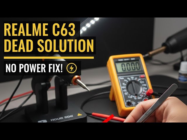 Realme C63 5G Dead Solution | CPU Reballing Success ✅#realme #viral #problemfix @SiTools9#repair 