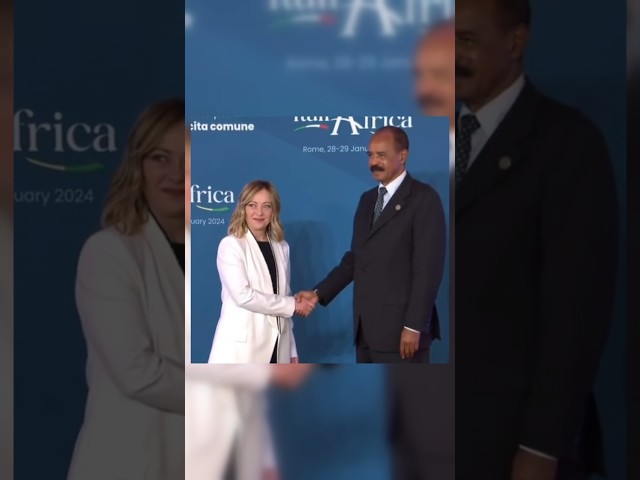 President Isaias Afwerki at the Italy  Africa Summit 🫡🇪🇷#Eritrea