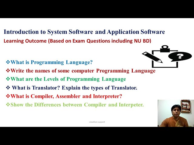 Lect. 3: Information Technology:Programming Languages, Compliers, Interpreters and Assembler