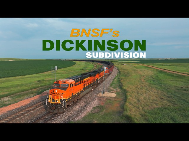 BNSF's Dickinson Sub [through the Badlands of Montana and North Dakota]