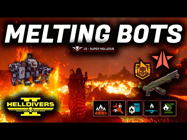 Helldivers 2 | Melting Bots – Pyromaniac Build (Max Difficulty)