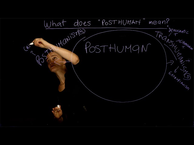 1. What does "POSTHUMAN" mean? Dr. Ferrando (NYU) - Course "The Posthuman" Lesson n. 1