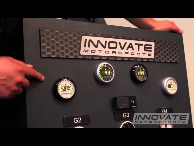 Innovate Motorsports: Overview of MTX Series "Dual Function" Gauges