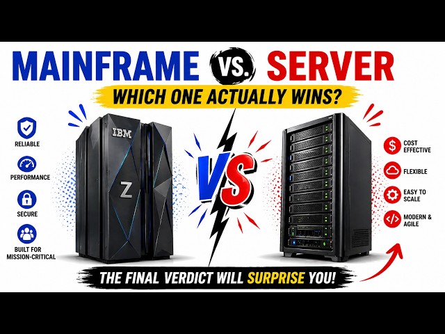 Mainframe vs Server: Which One Actually Wins?