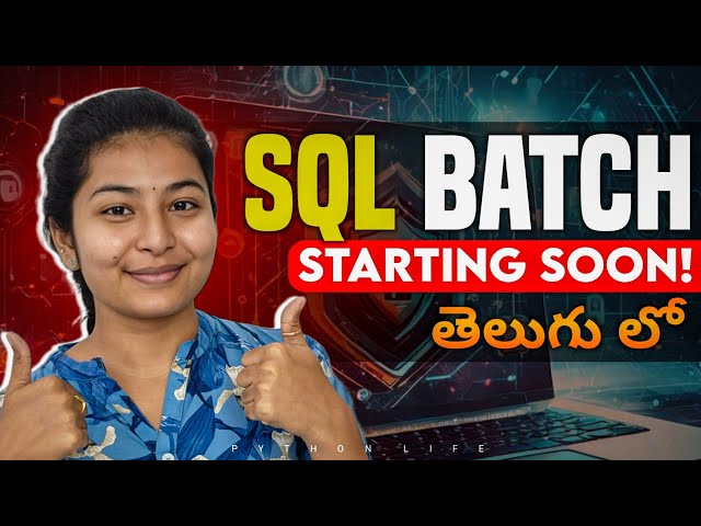 SQL Live Batch | Telugu