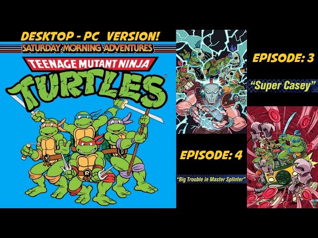 🔴 TMNT: SATURDAY MORNING ADVENTURES (LIVE READING!) Issues 3 & 4