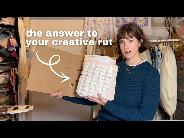 watch this to spark your creativity with sewing