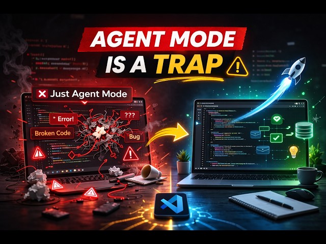 Agent Mode is Unfortunately a TRAP!!! @Makeit10xwithAI
