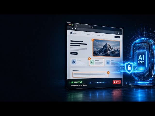 AI Agents in Your Real Chrome — Invictum Browser Bridge Demo (Open Source)