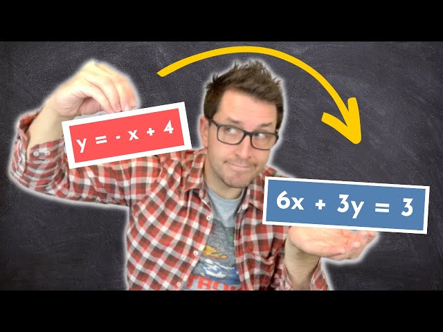How to Solve a System of Linear Equations Using Substitution
