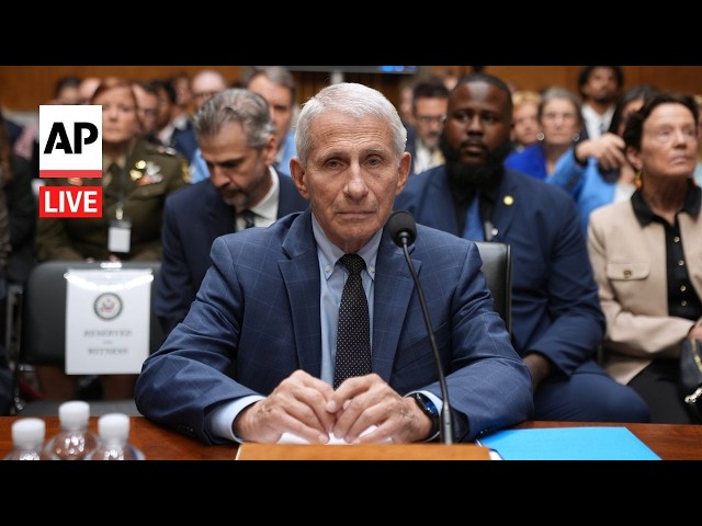 LIVE: Dr. Anthony Fauci pleads the Fifth at Senate hearing on COVID-19 (FULL)
