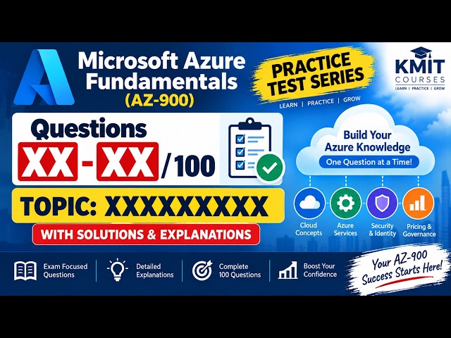 11 AZ 900 Questions on Cloud Concepts 1 5  Practice Test with Solutions  Microsoft Azure Fundamental