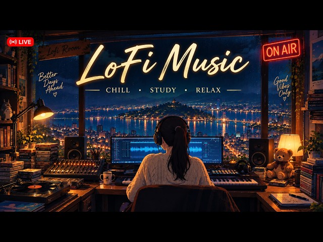 Relaxing Lofi Radio ☕ Beats to Help You Focus & Study