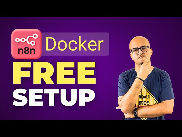 How to Install n8n for free on local machine using Docker Desktop | Self-Hosting n8n Course Tutorial