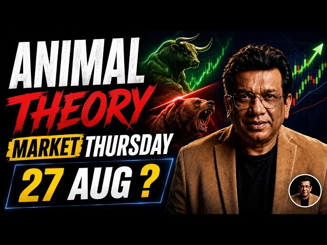 Nifty prediction for tomorrow & bank nifty analysis for Thursday 27/8/2026
