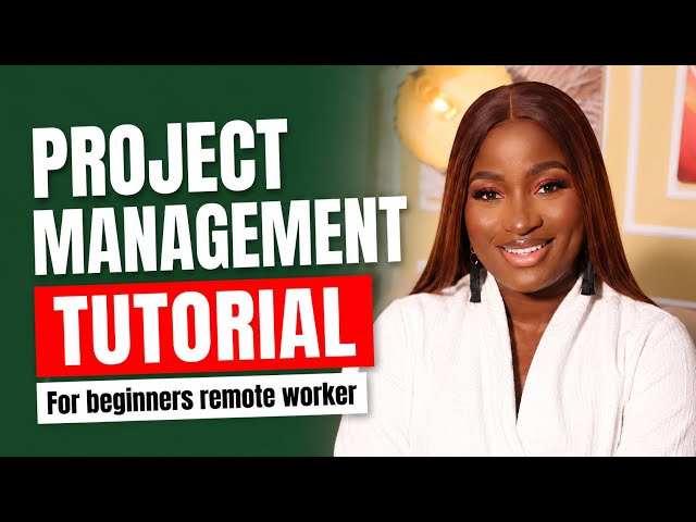 Project Management Course | Step-by-Step Tutorial for Beginners