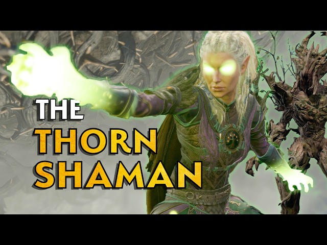 Nature's WRATH brings thorns and beasts - BG3 Build