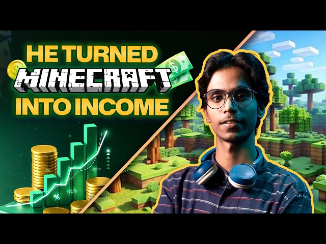Minecraft to Full Stack Developer 🚀 How Gaming Built His Tech Career?  🎮