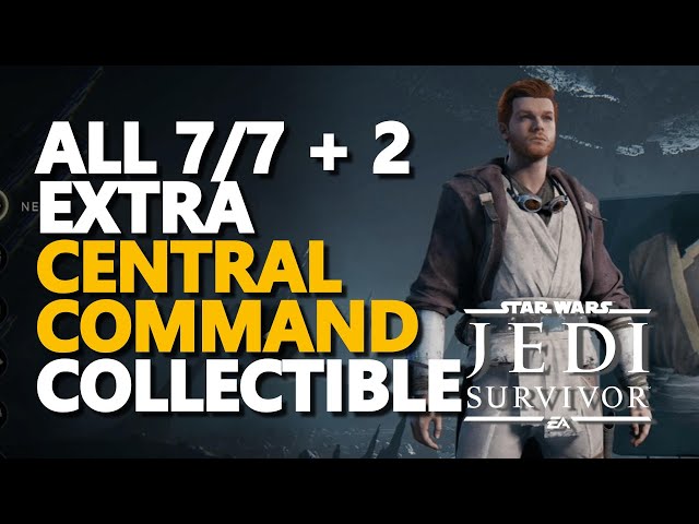 All Central Command Collectibles Star Wars Jedi Survivor 100% Explored