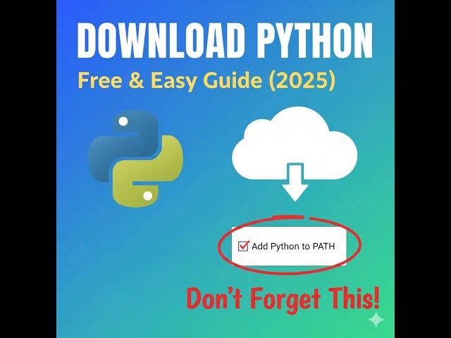 beginner python software download tutorial.