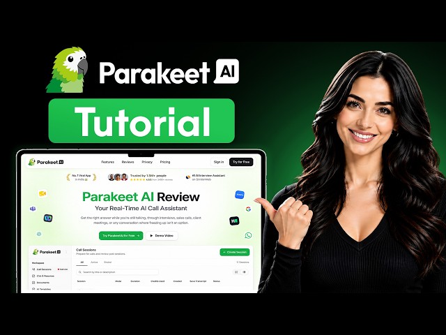 How to Use Parakeet AI for Interviews (2026) | Parakeet AI Tutorial For Beginners