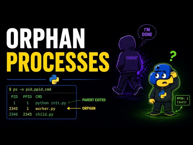 Working with Orphan Processes in Python