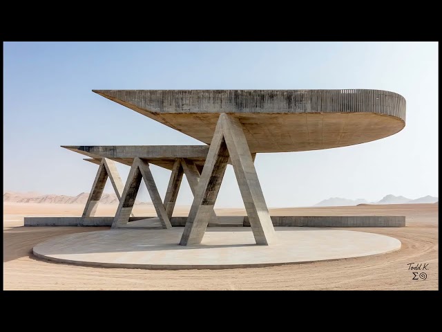 Futuristic Desert Architecture: Awe and Innovation